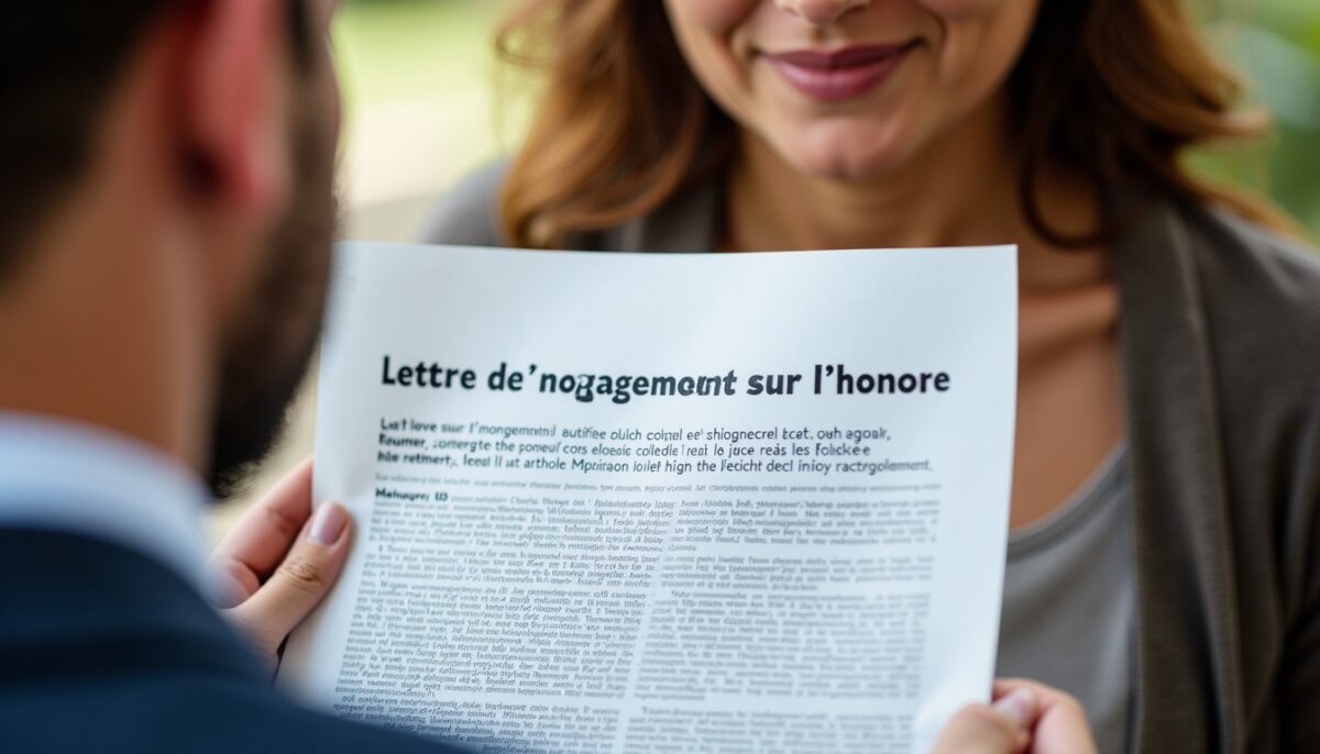 Lettre d&rsquo;engagement sur l&rsquo;honneur : guide complet et modèle pour bien rédiger